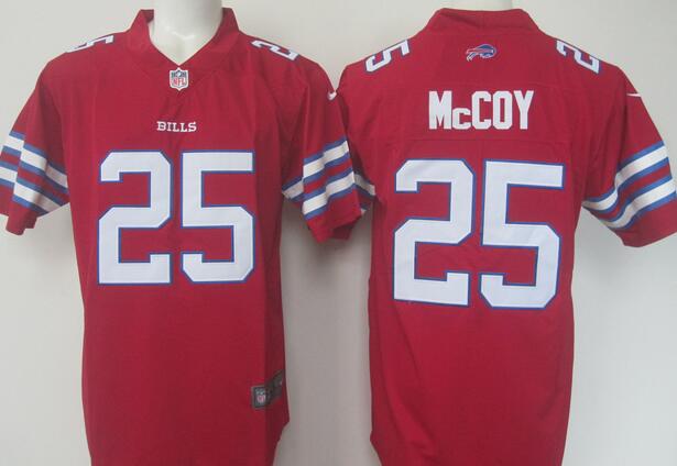 2017 Nike Buffalo Bills 25 McCoy Fashion Legend men nfl red Limited Jerseys