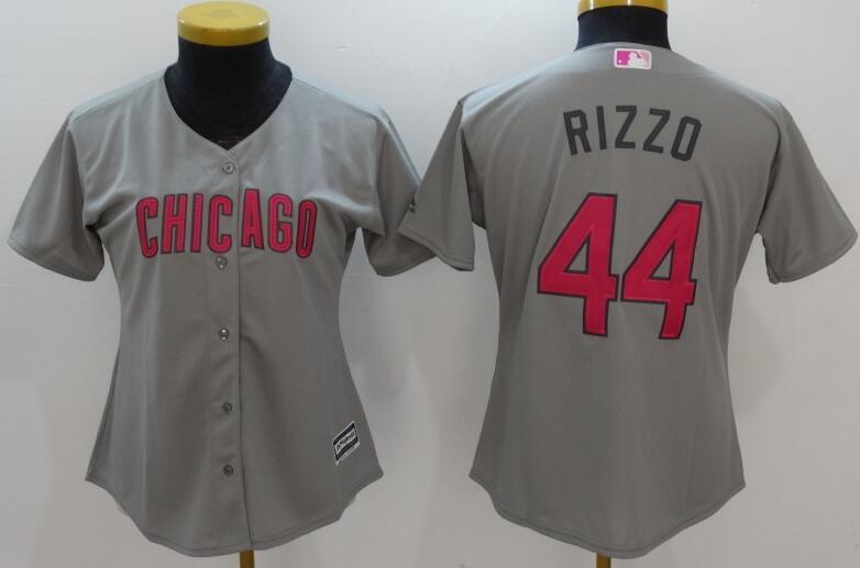 Cubs 44 Anthony Rizzo women jersey