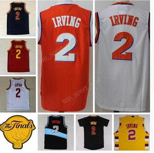 2017 Final Patch 2 Kyrie Irving Jersey Men Throwback