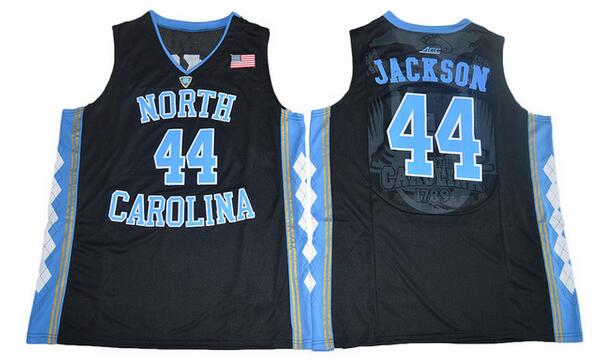 Men #44 Justin Jackson  Jersey North Carolina Black
