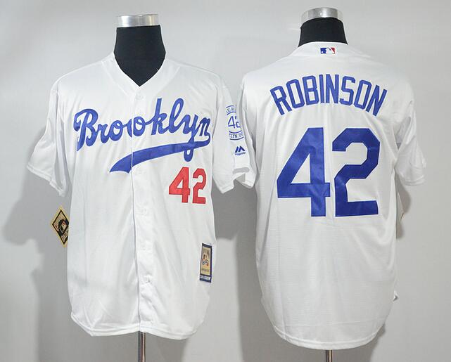 Men's Brooklyn Dodgers Jackie Robinson Baseball Jersey