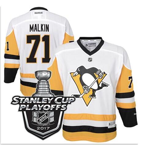 Pittsburgh Penguins 71 Evgeni Malkin Hockey Jersey-002
