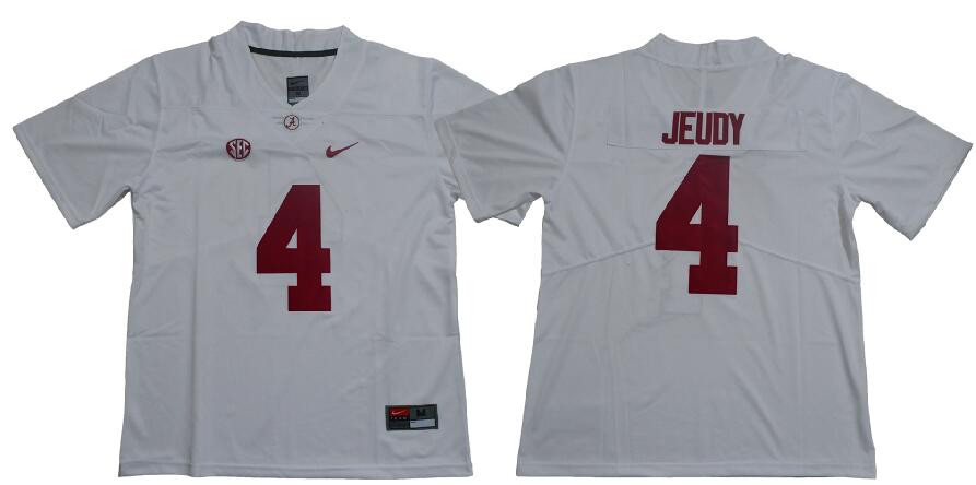 New Men College Alabama Crimson Tide 4 Jerry Jeudy Jerseys-003