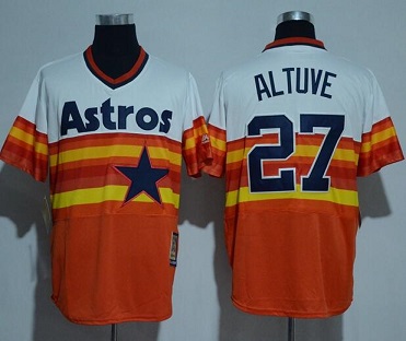Men 27# Jose Altuve jerseys 100% stitched