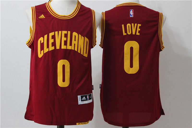Mens 0 Love Basketball Jersey Red