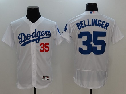 Men Los Angeles Dodgers 35# Bellinger Jersey