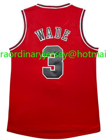 new men #3 Dwyane Wade Basketball Jersey-003