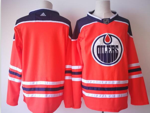 New Adidas Oilers Mens Blank Jersey