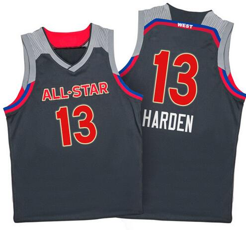 2017 All Star 13 James Harden Basketball Jersey-001