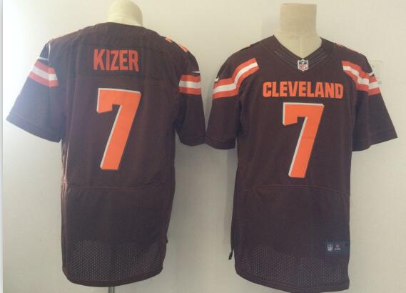 Men's Cleveland Browns DeShone Kizer Nike Brown 2017 Draft Pick ersey-001