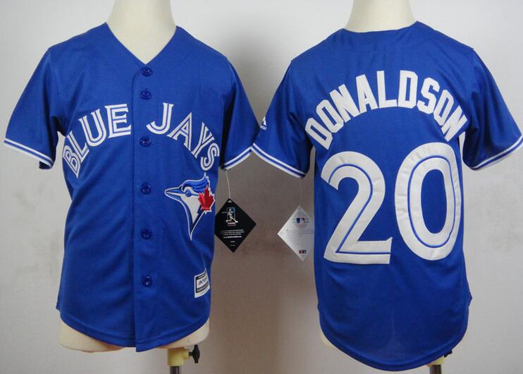 Youth #20 Josh Donaldson Jersey Blue