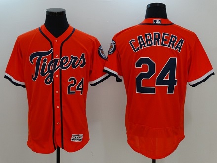 Men Detroit Tigers #24 Miguel Cabrera Jersey