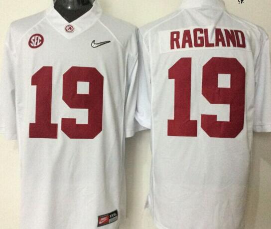 Alabama Crimson Tide 19 Reggie Ragland white men ncaa college Football Jerseys
