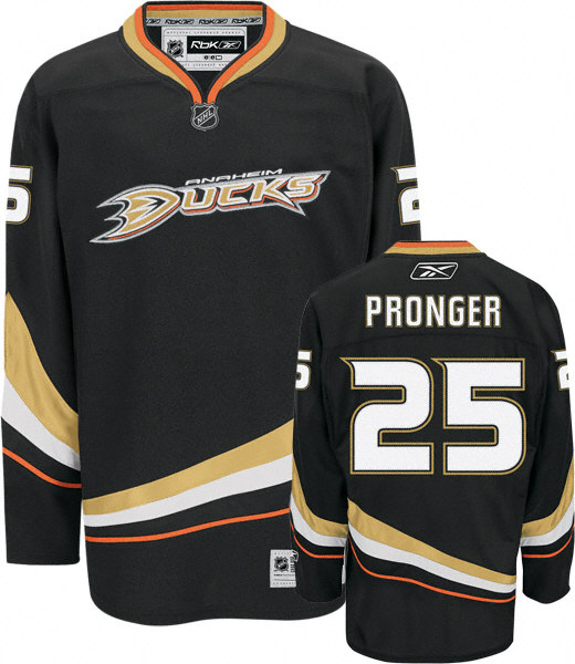 Anaheim Ducks 25 Chris Pronger men ice hockey nhl jerseys
