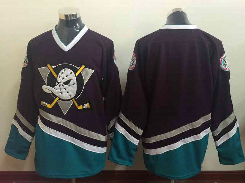 Anaheim Ducks blank purplemen ice hockey nhl jerseys