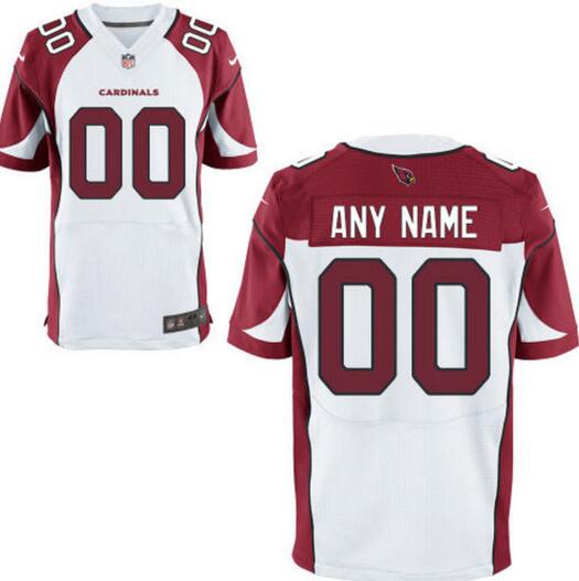 Arizona Cardinals Nike Cardinal white Custom elite Jerseys for Men women youth kids