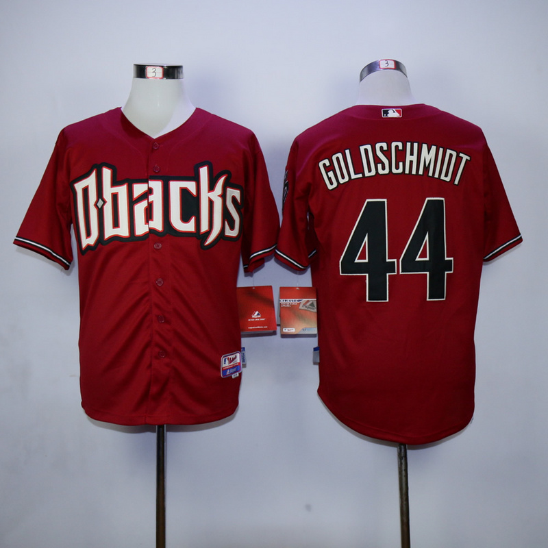 Custom-made Arizona Diamondback 44 Paul Goldschmidt red men baseball mlb jerseys