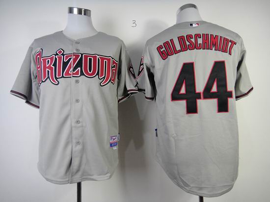 Arizona Diamondback GOLDSCHMIDT 44 gray men baseball mlb Jerseys