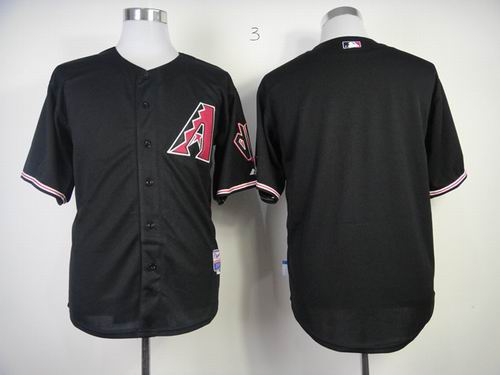 Arizona Diamondback blank black men baseball mlb jersey