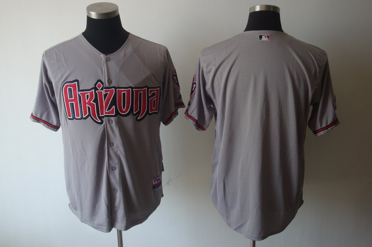 Arizona Diamondback gray men baseball mlb jerseys