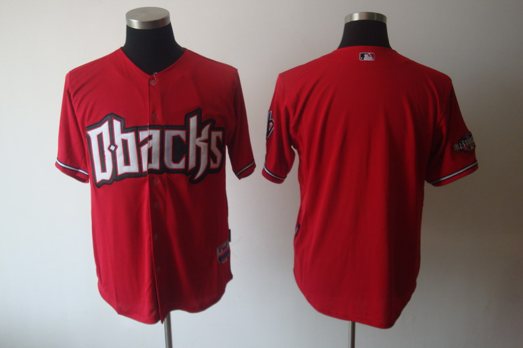 Arizona Diamondback red men baseball mlb jerseys