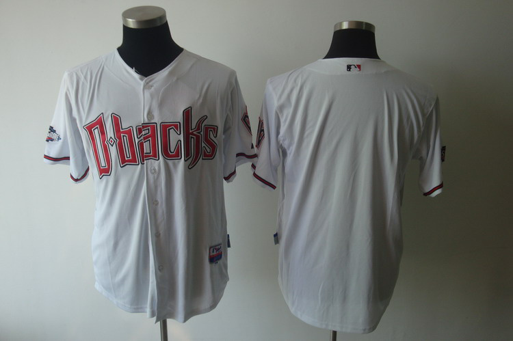 Arizona Diamondback white men baseball mlb jerseys