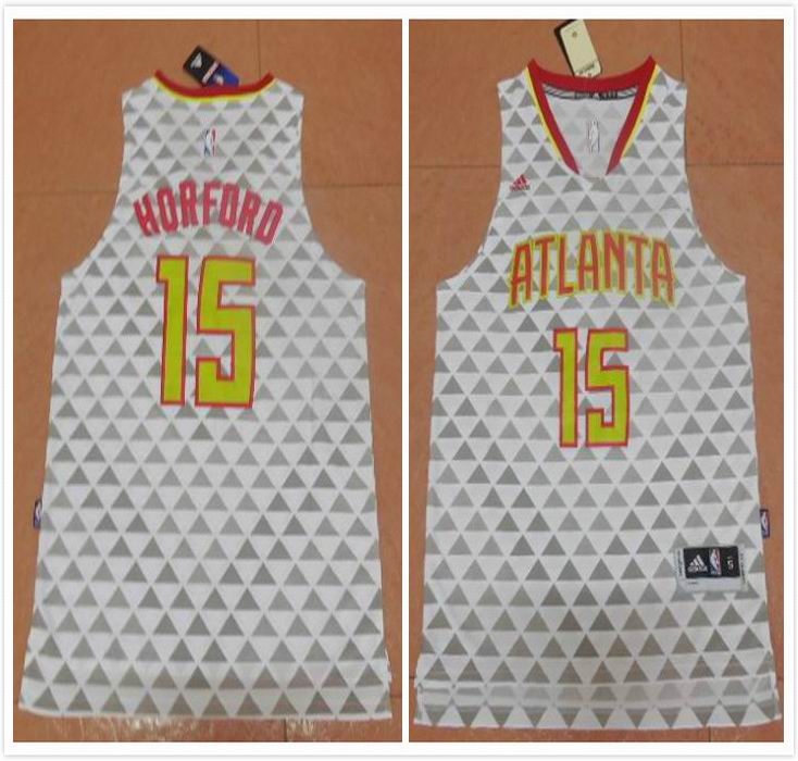 Atlanta Hawks 15 Al Horford white men nba basketball jerseys