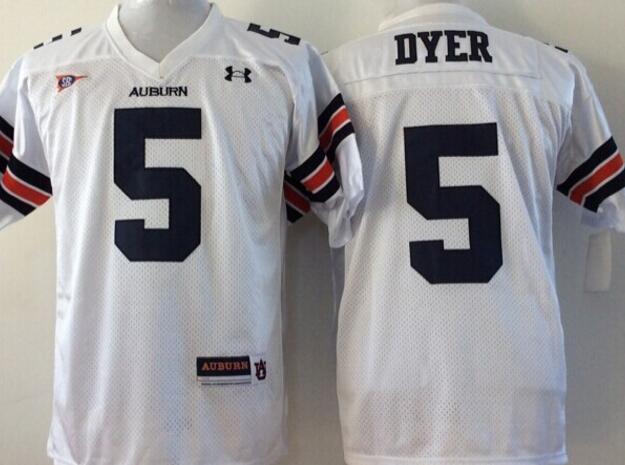 Auburn Tigers Blue 5 Michael Dyer white men College ncaa Football Jerseys