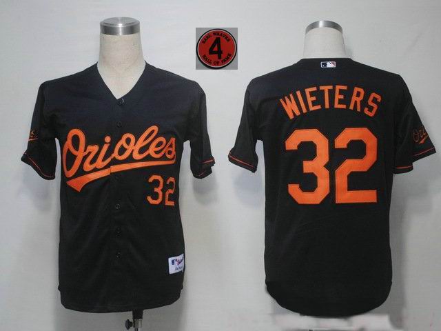Baltimore Orioles 32 Matt Wieters Black Hall OF FAME patch men baseball mlb  Jerseys