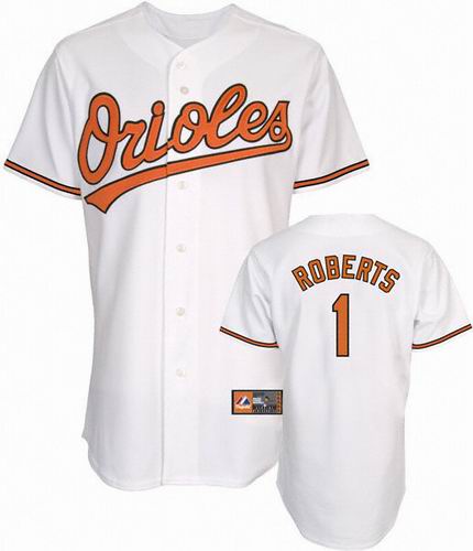 Baltimore Orioles Roberts Home 1 white men baseball mlb Jersey