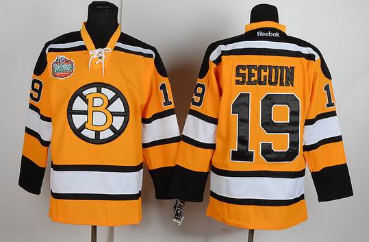 Boston Bruins 19 Seguin yellow new men ice hockey nhl jerseys