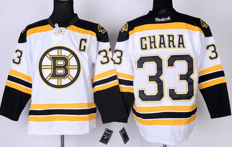 Boston Bruins 33 Chara White men ice hockey nhl jerseys