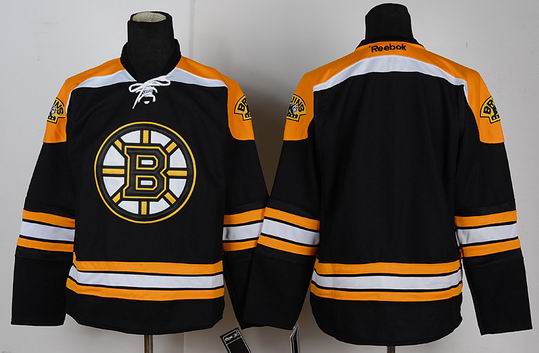 Boston Bruins blank Black men ice hockey nhl jerseys