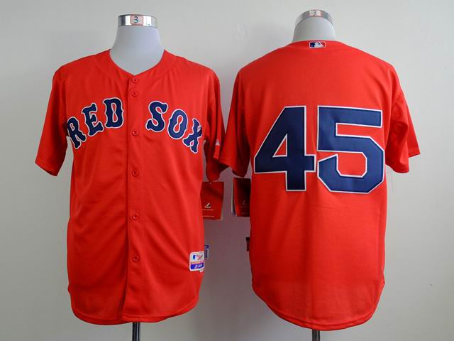 Boston Red Sox 45 Red men baseball mlb jersey