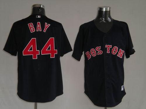 Boston Red Sox Bay 44 Black men baseball mlb jersey