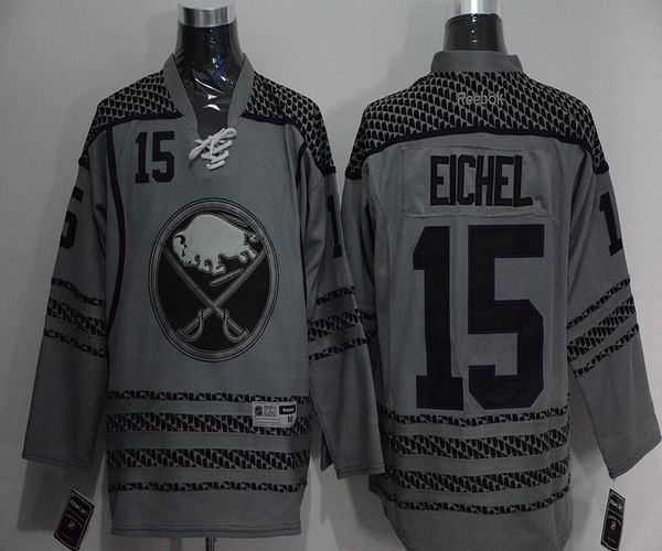 Buffalo Sabres 15 Jack Eichel Cross Check Fashion Stitched men ice hockey nhl jerseys
