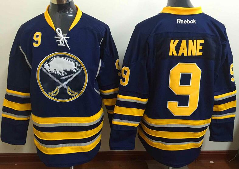 Buffalo Sabres 9 Evander Kane blue men ice hockey nhl jerseys