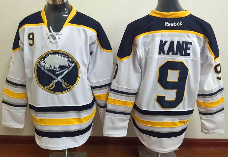 Buffalo Sabres 9 Evander Kane white men ice hockey nhl jerseys