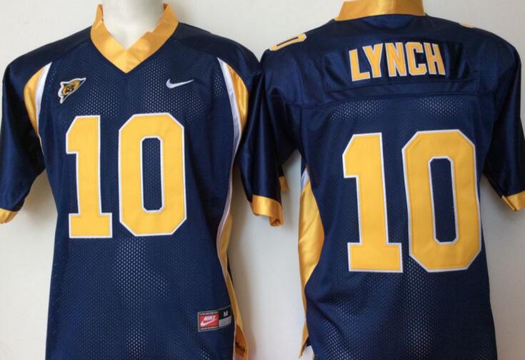 California Golden Bears 10 Marshawn Lynch blue men College ncaa Football Jerseys