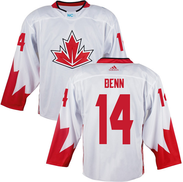 Canada World Cup 14 Jamie Benn white men nhl ice hockey jerseys