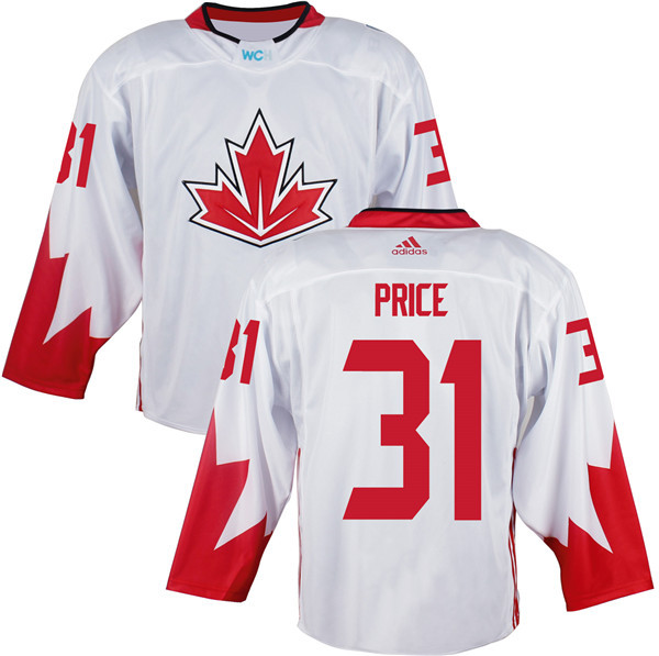 Canada World Cup 31 Carey Price white men nhl hockey jerseys 20016