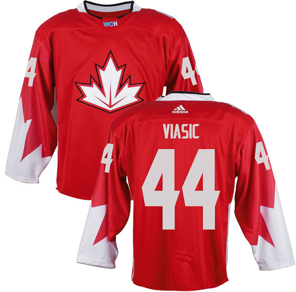 Canada World Cup 44 Viasic red men nhl hockey jerseys 20016