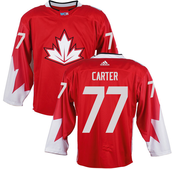Canada World Cup 77 Jeff Carter red men nhl hockey jerseys 20016