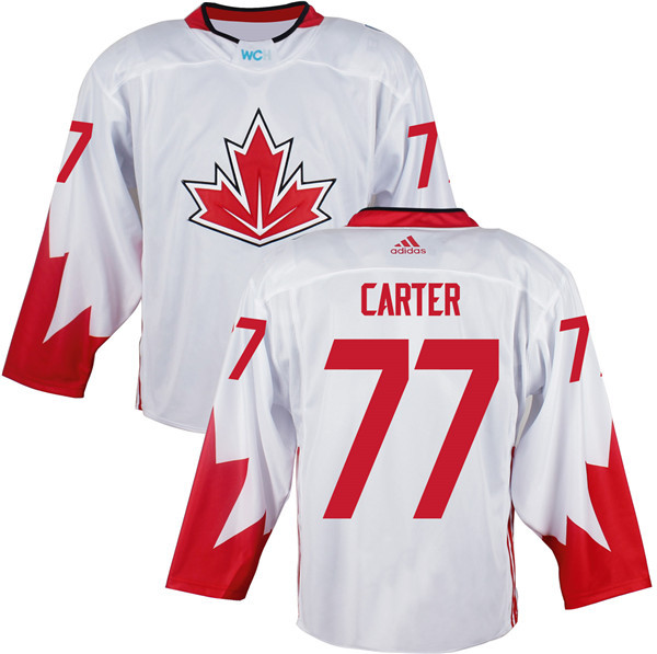 Canada World Cup 77 Jeff Carter white men nhl hockey jerseys 20016