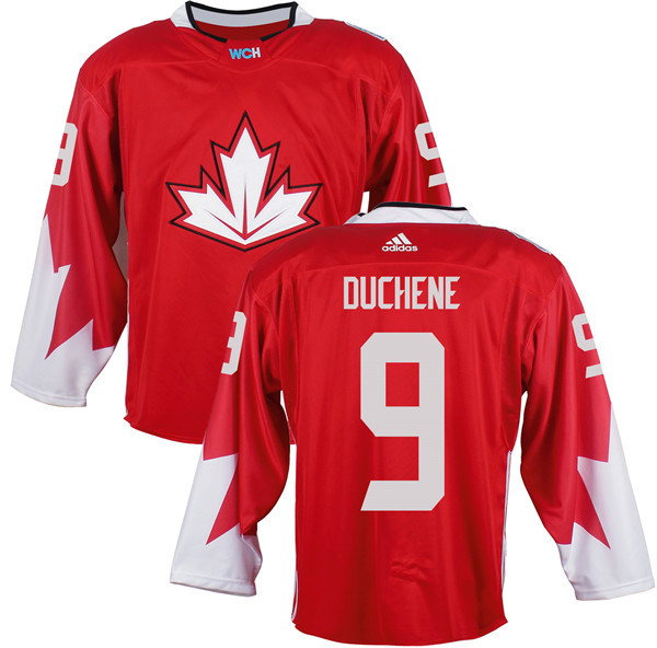 Canada World Cup 9 Matt Duchene red men nhl hockey jerseys 2016