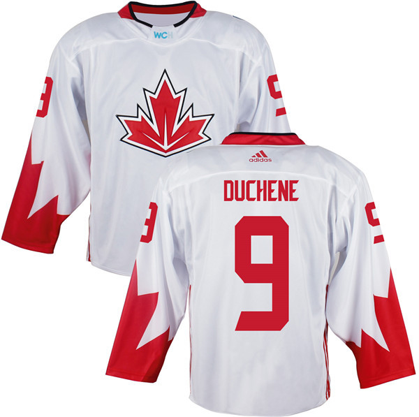 Canada World Cup 9 Matt Duchene white men nhl hockey jerseys 2016