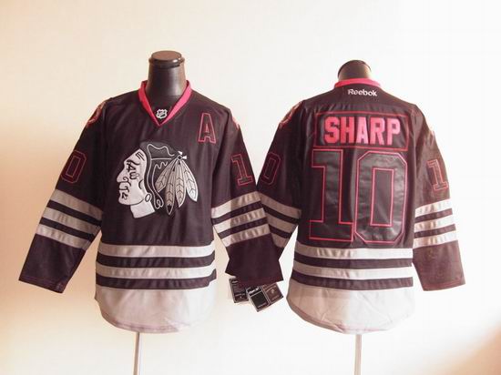 Chicago Blackhawks 10 Patrick Sharp black nhl hockey Jerseys