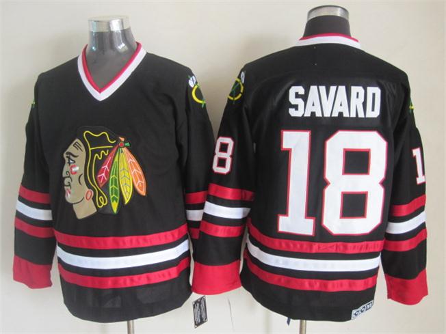 Chicago Blackhawks 18 black hockey nhl Jersey