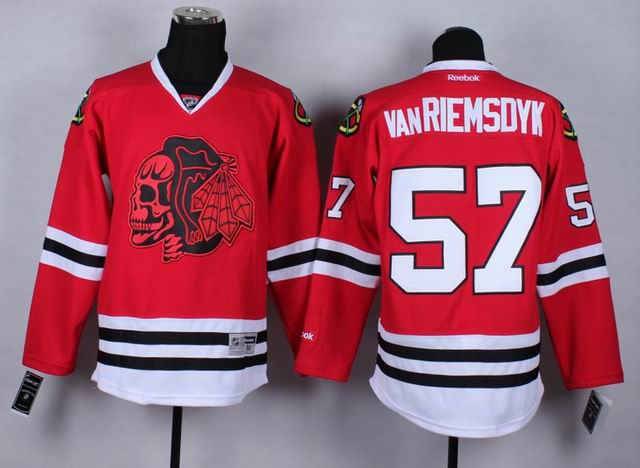 Chicago Blackhawks 57 Trevor Van Riemsdyk white Ice Hockey Jerseys