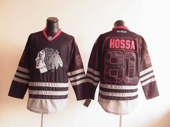 Chicago Blackhawks 81 Marian Hossa nhl men Jersey